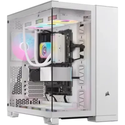 Corsair 6500X Mid-Tower Dual Chamber Casing White